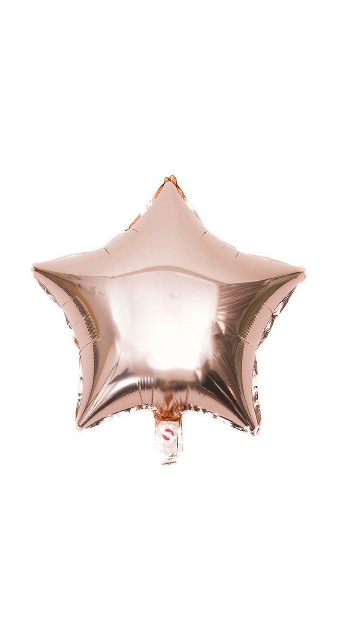 Rose Gold Star Foil Balloon - 18''(46cm)