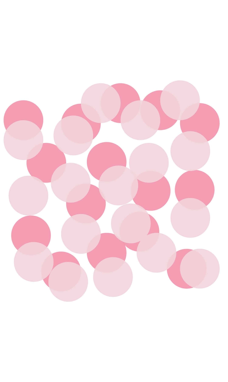 The Big Reveal Pink Paper Confetti - 22g