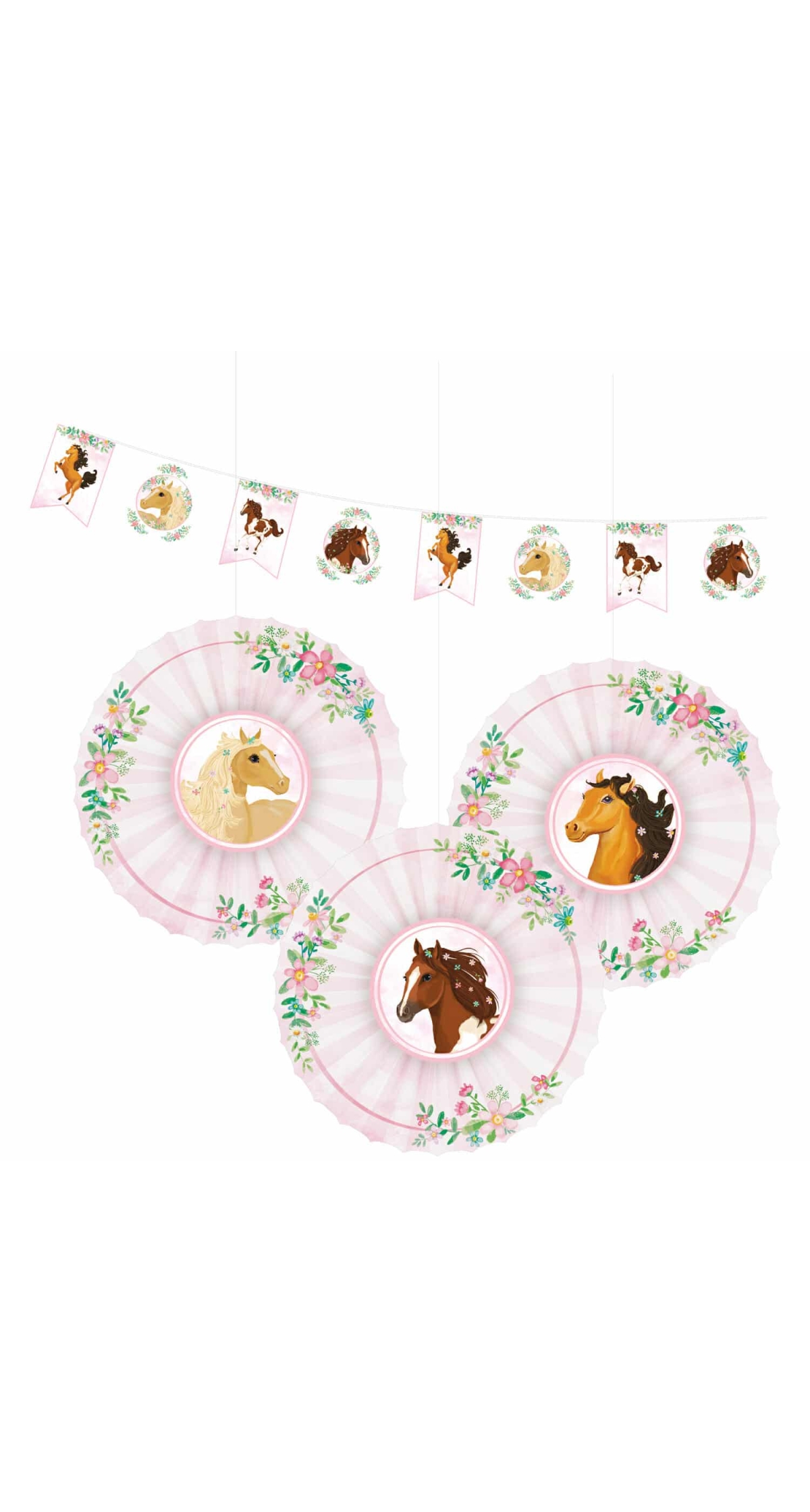 Beautiful Horses Decoration Kit - 4pk