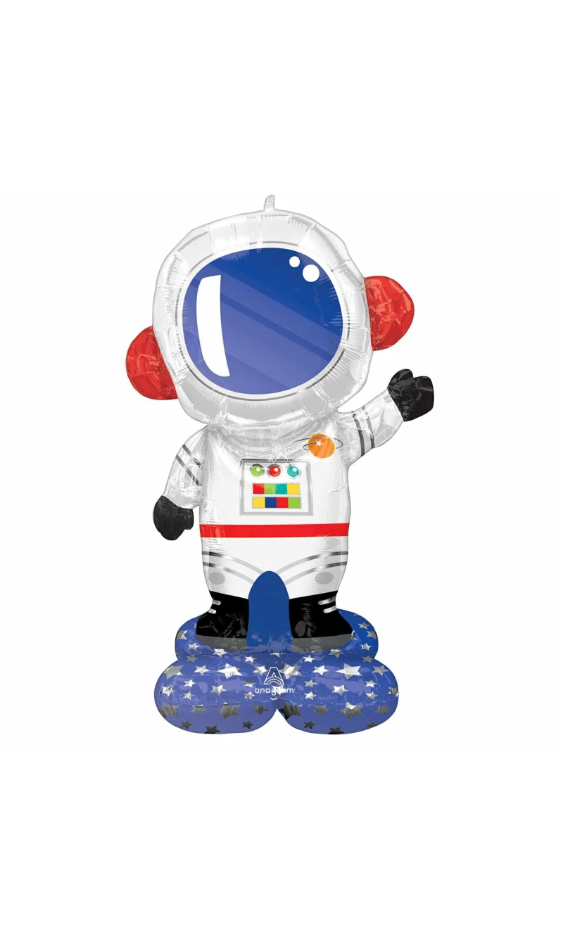 AirLoonz Astronaut Foil Balloon - 81cm x 144cm (Air Fill Only)