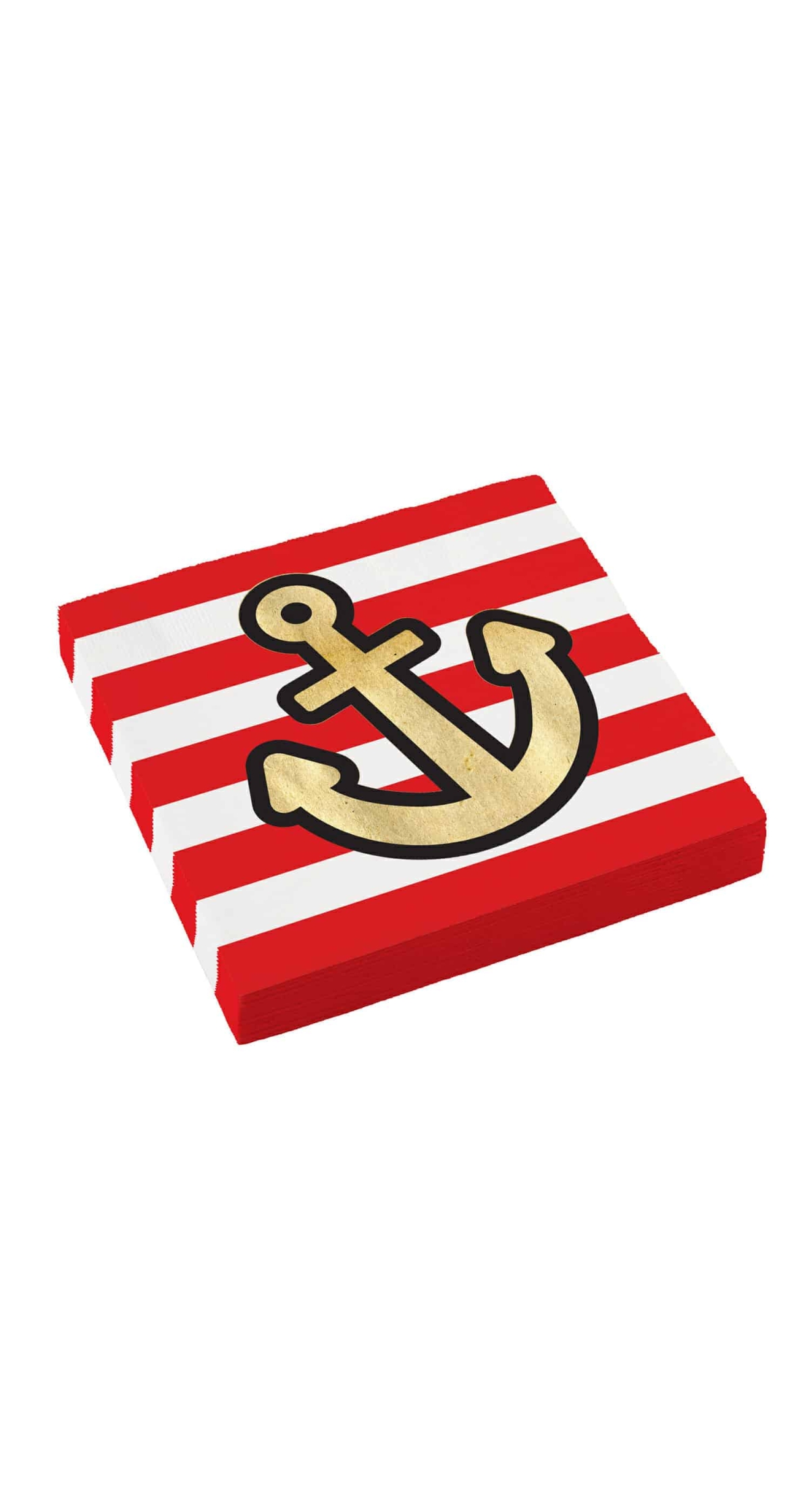 Pirates Map Napkins 33 x 33cm - 16pk