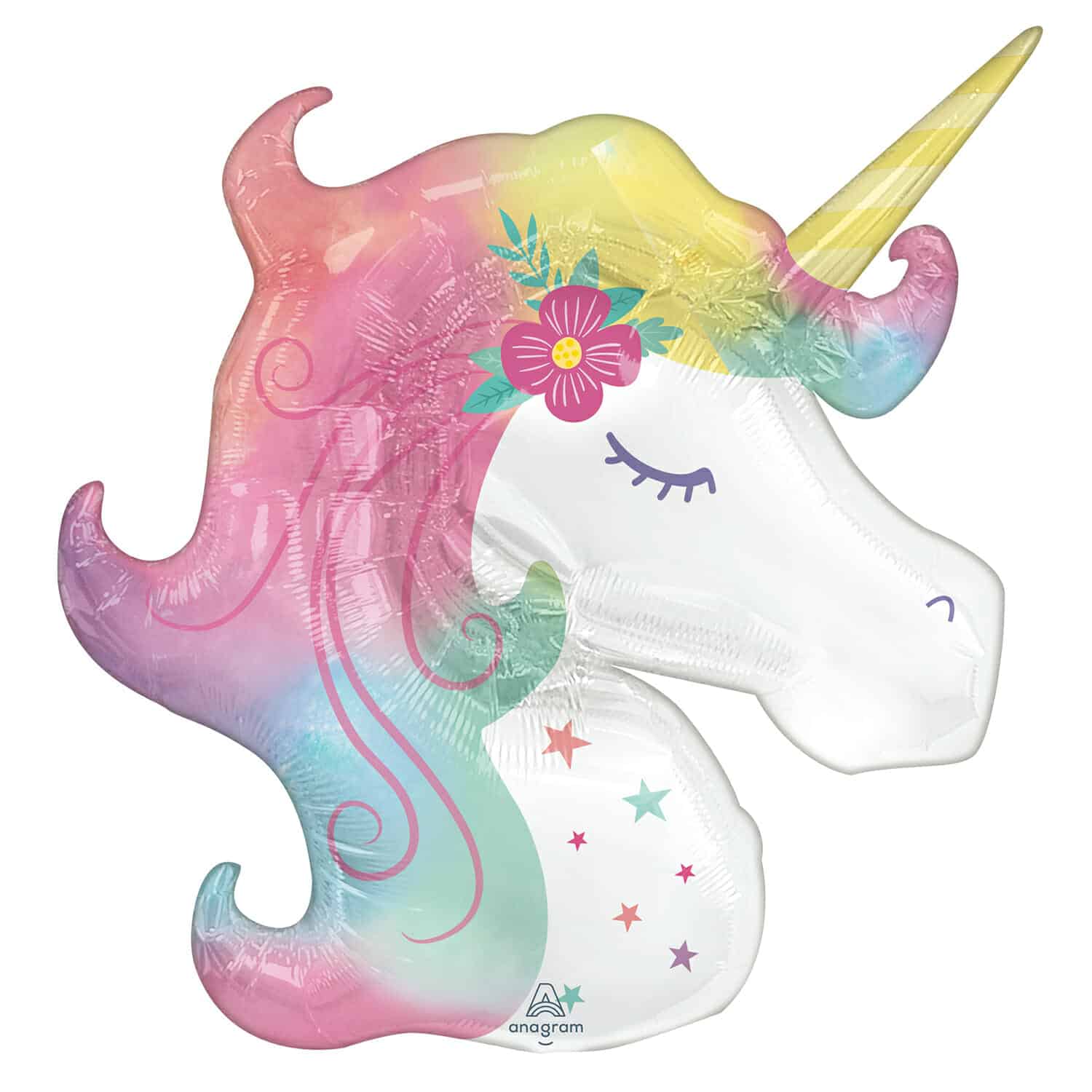 SuperShape Enchanted Unicorn Foil Balloon - 83 x 73cm