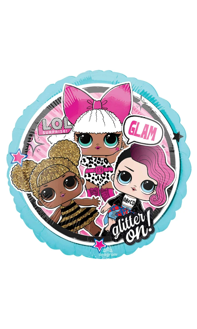 LOL Glam Foil Balloon Round - 43cm