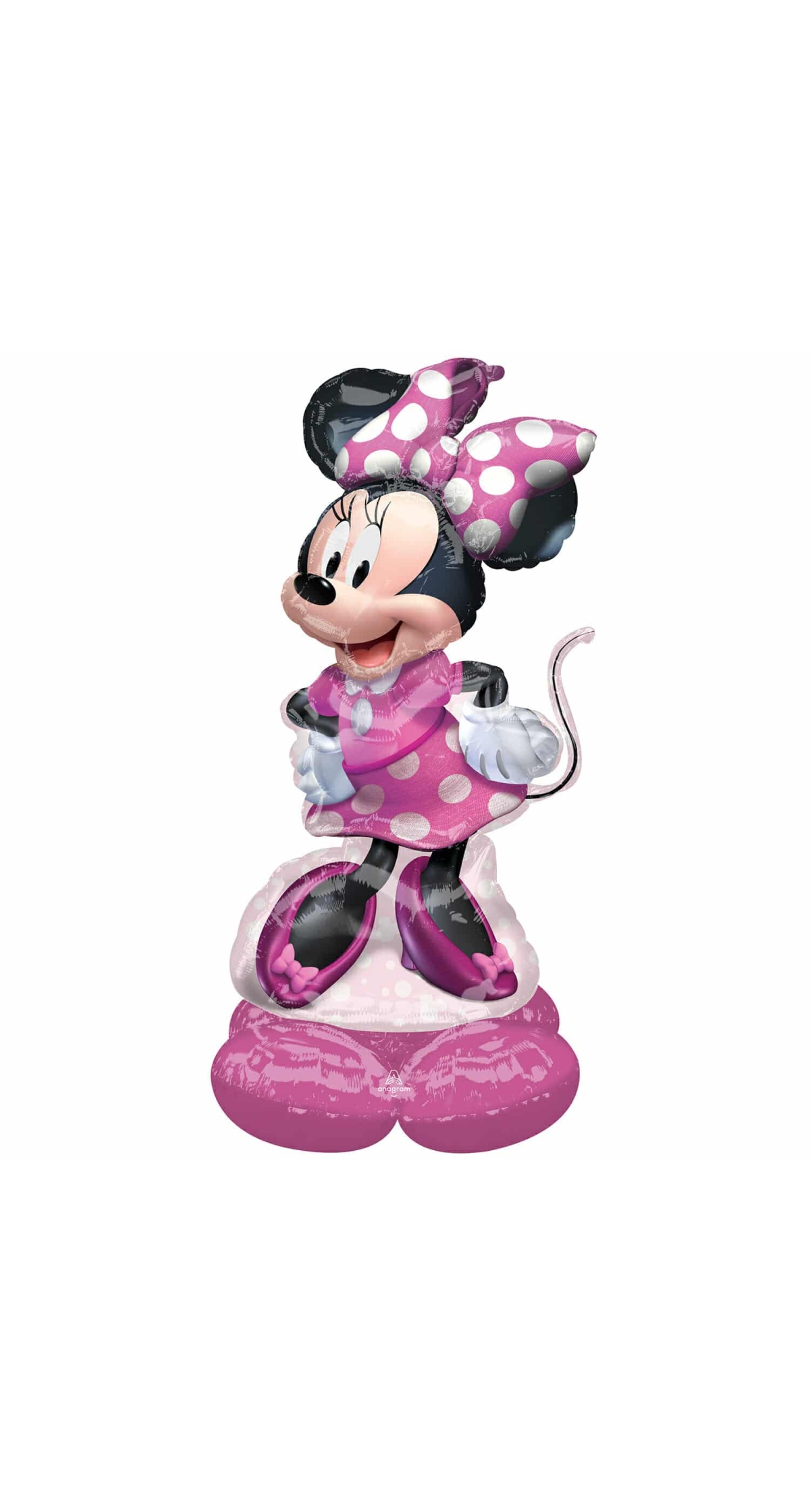 AirLoonz Minnie Mouse Foil Balloon - 83cm x 122cm - Air Fill Only