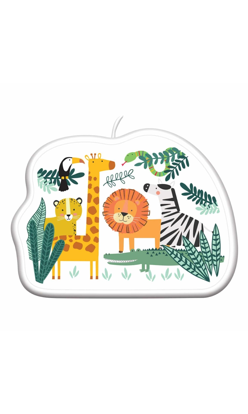 Get Wild Birthday Candle