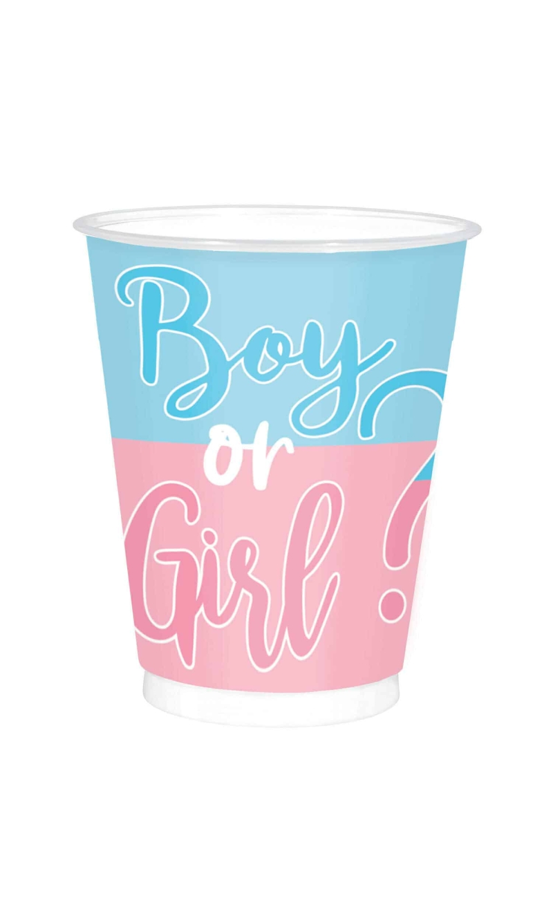 The Big Reveal Paper Cups 250ml - 8pk