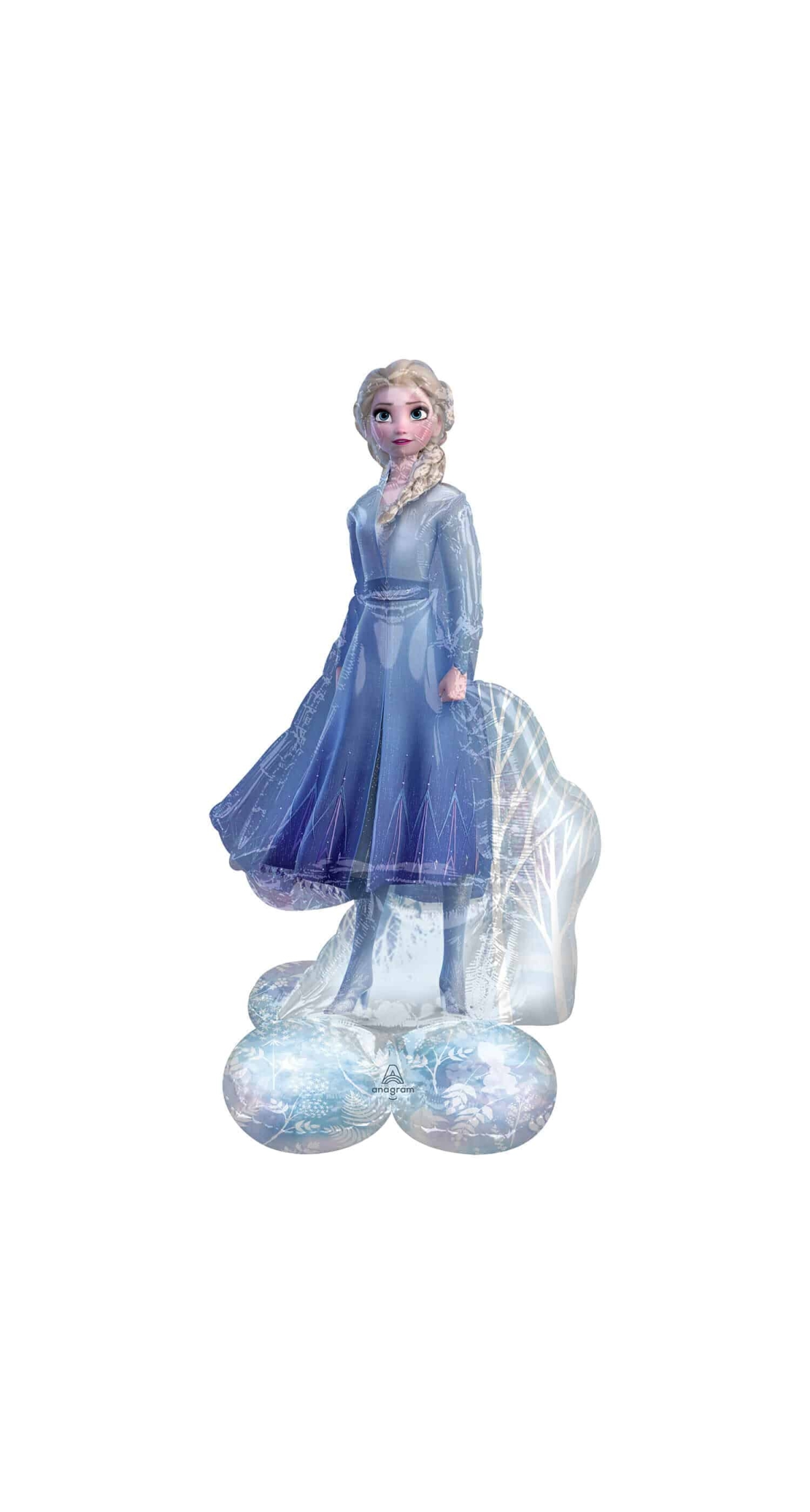 AirLoonz Frozen Elsa Foil Balloon 76cm x 137cm - Air Fill Only
