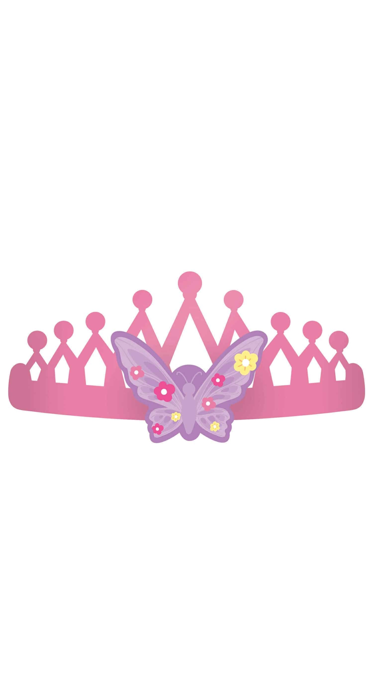 Princess Party Tiaras - 8pk