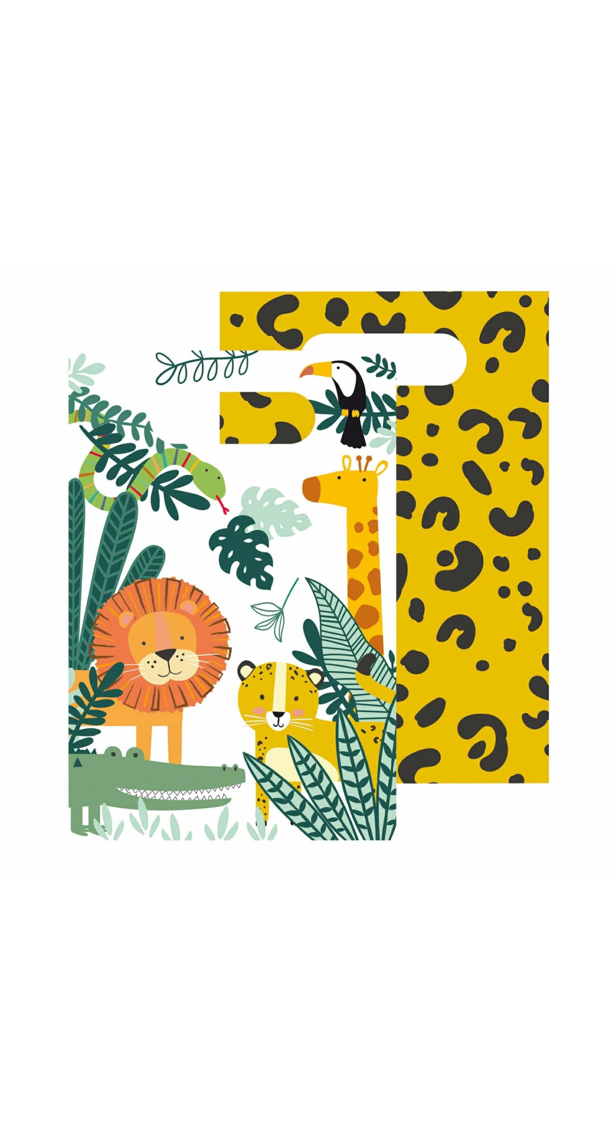 Get Wild Paper Bags - 8pk
