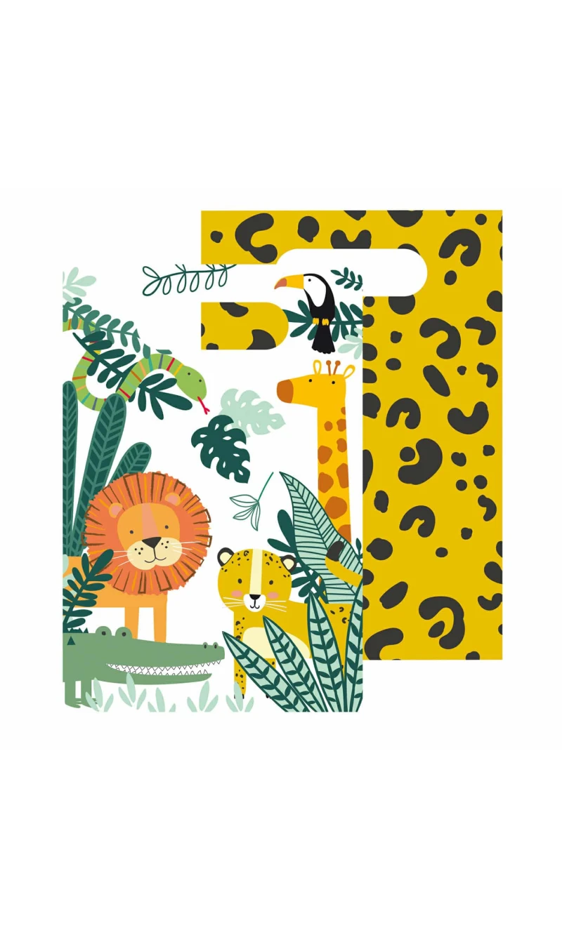 Get Wild Paper Bags - 8pk