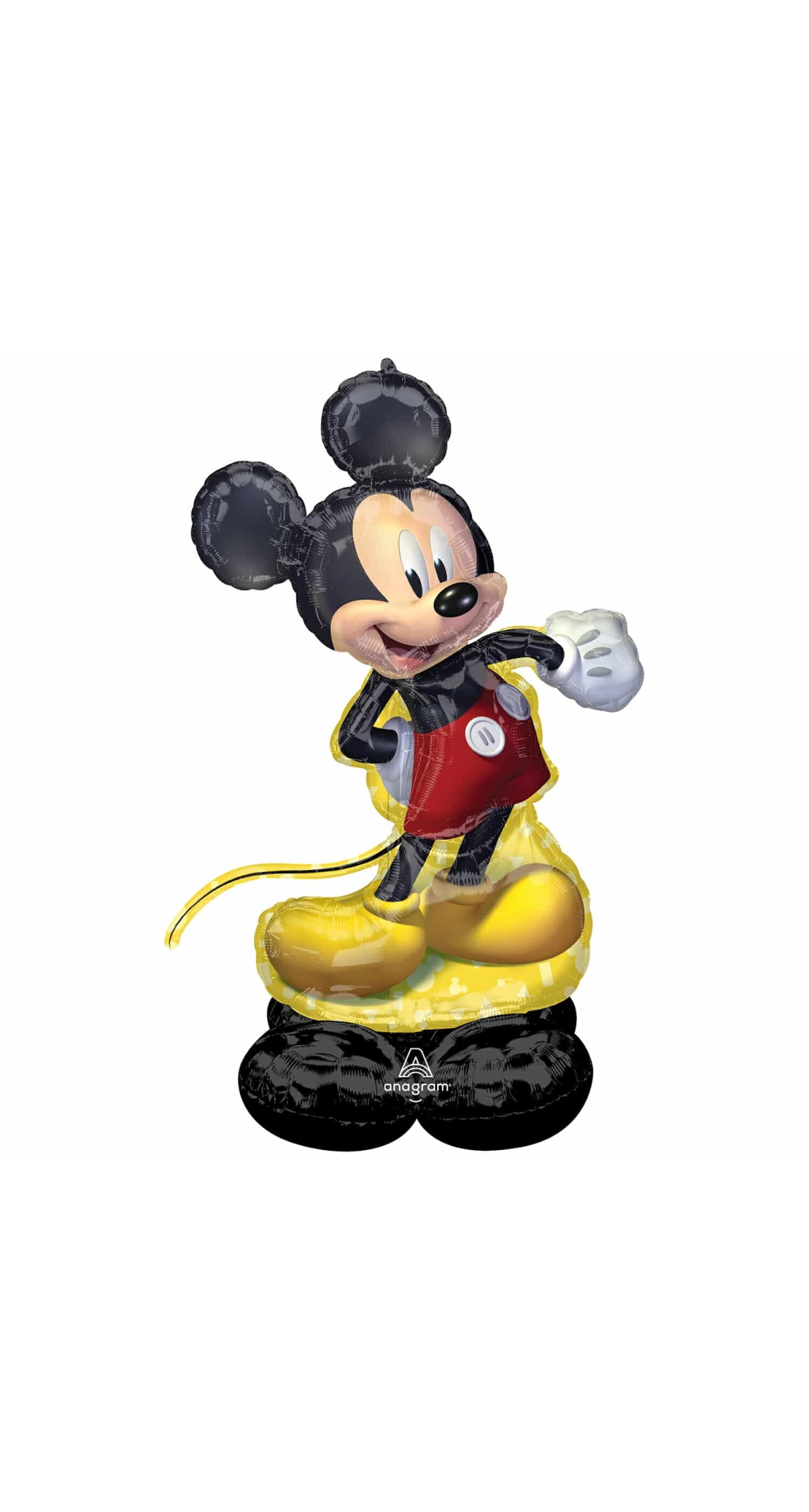 AirLoonz Mickey Mouse Foil Balloon - 83cm x 132cm - Air Fill Only