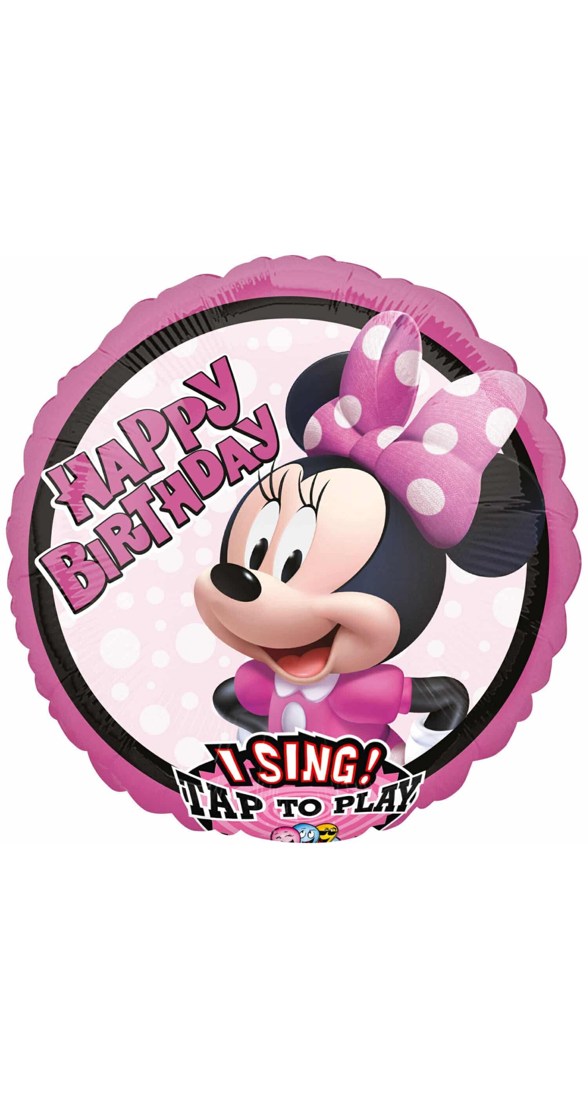 Sing-A-Tune Minnie Mouse Forever Foil Balloon - 71 x 71cm