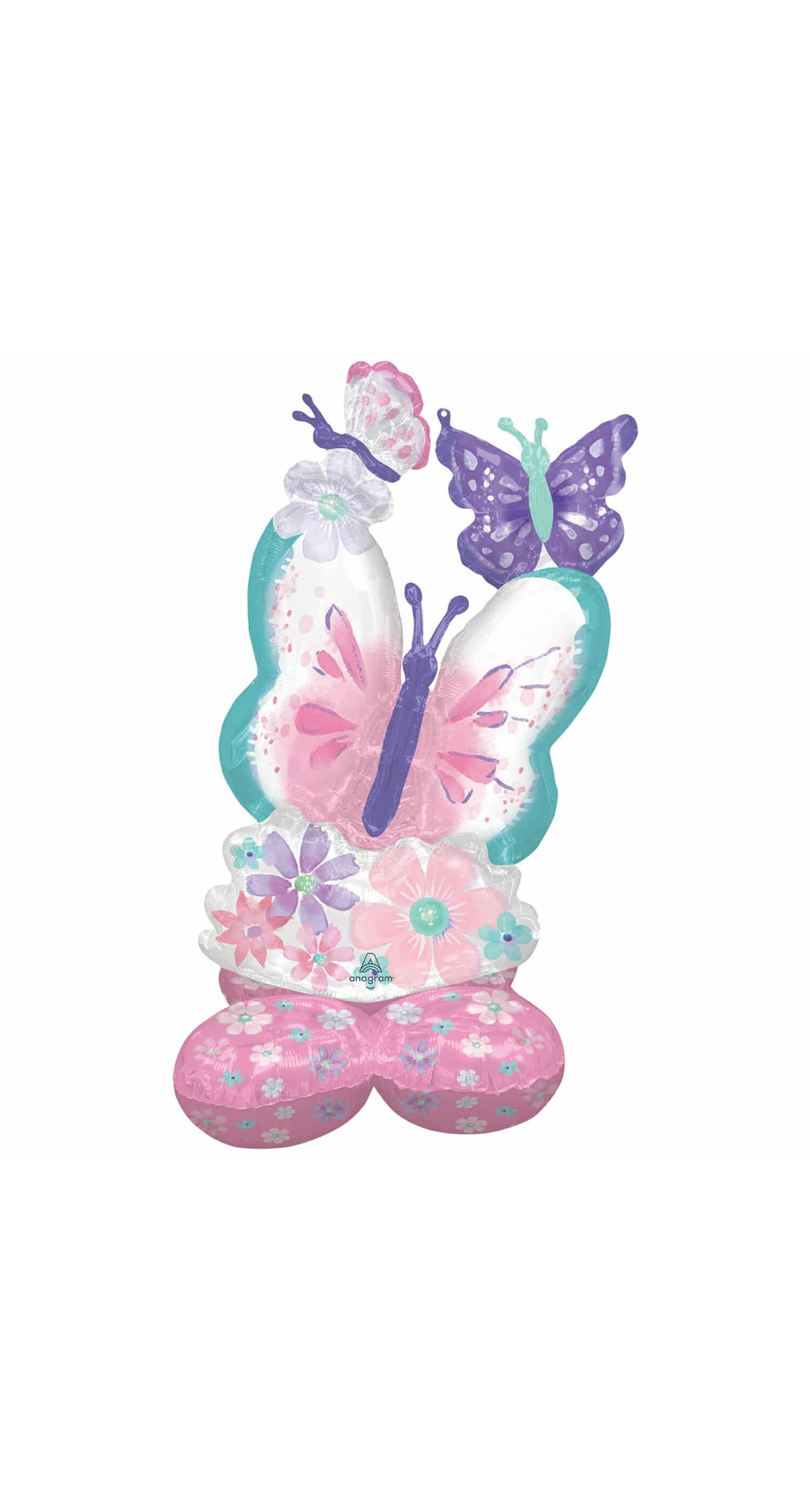 AirLoonz Flutters Butterfly Foil Balloon 71cm x 111cm – Air Fill Only