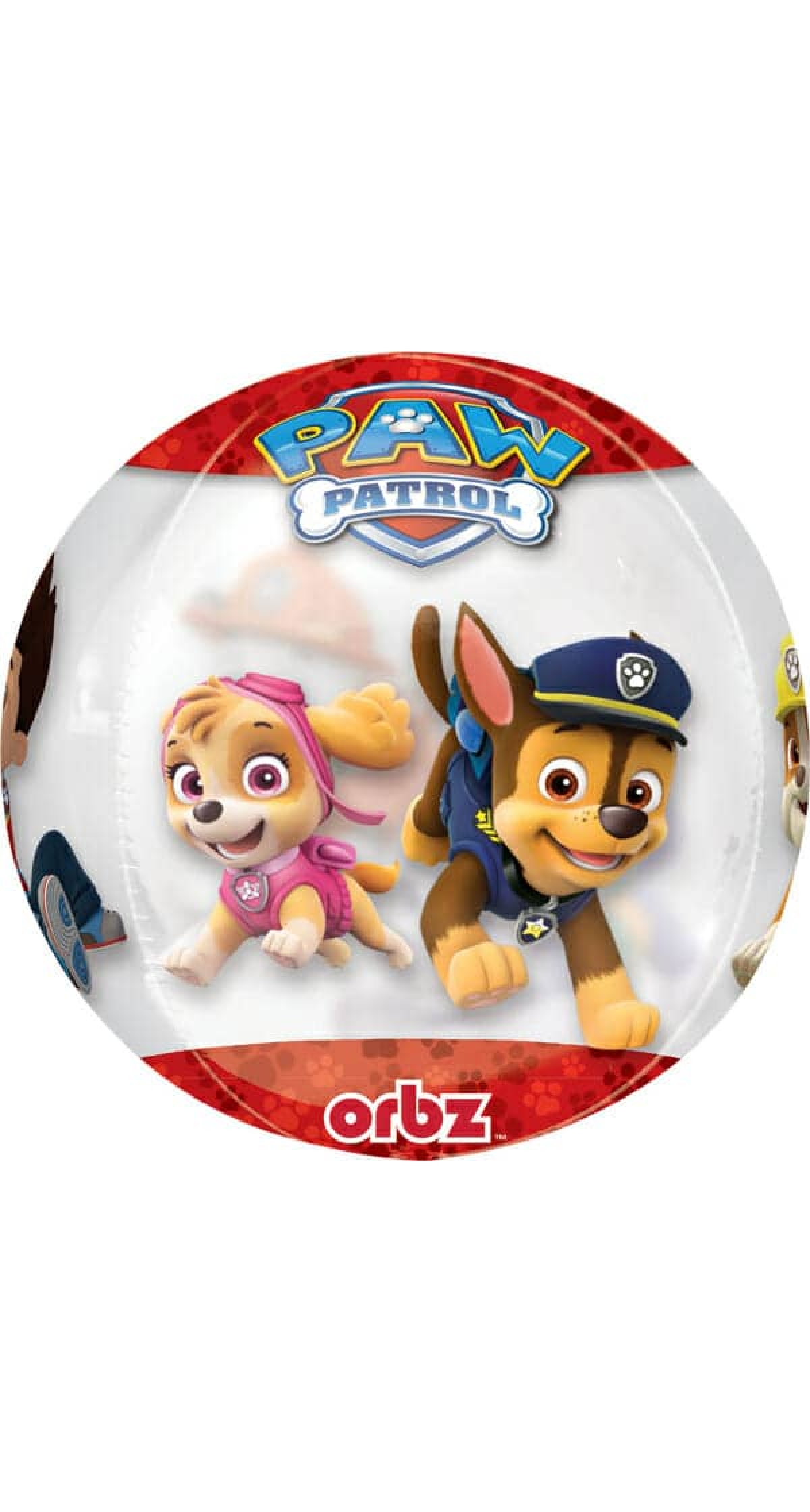 Orbz "Paw Patrol Chase & Marshall" Foil Balloon - 38 x 40cm