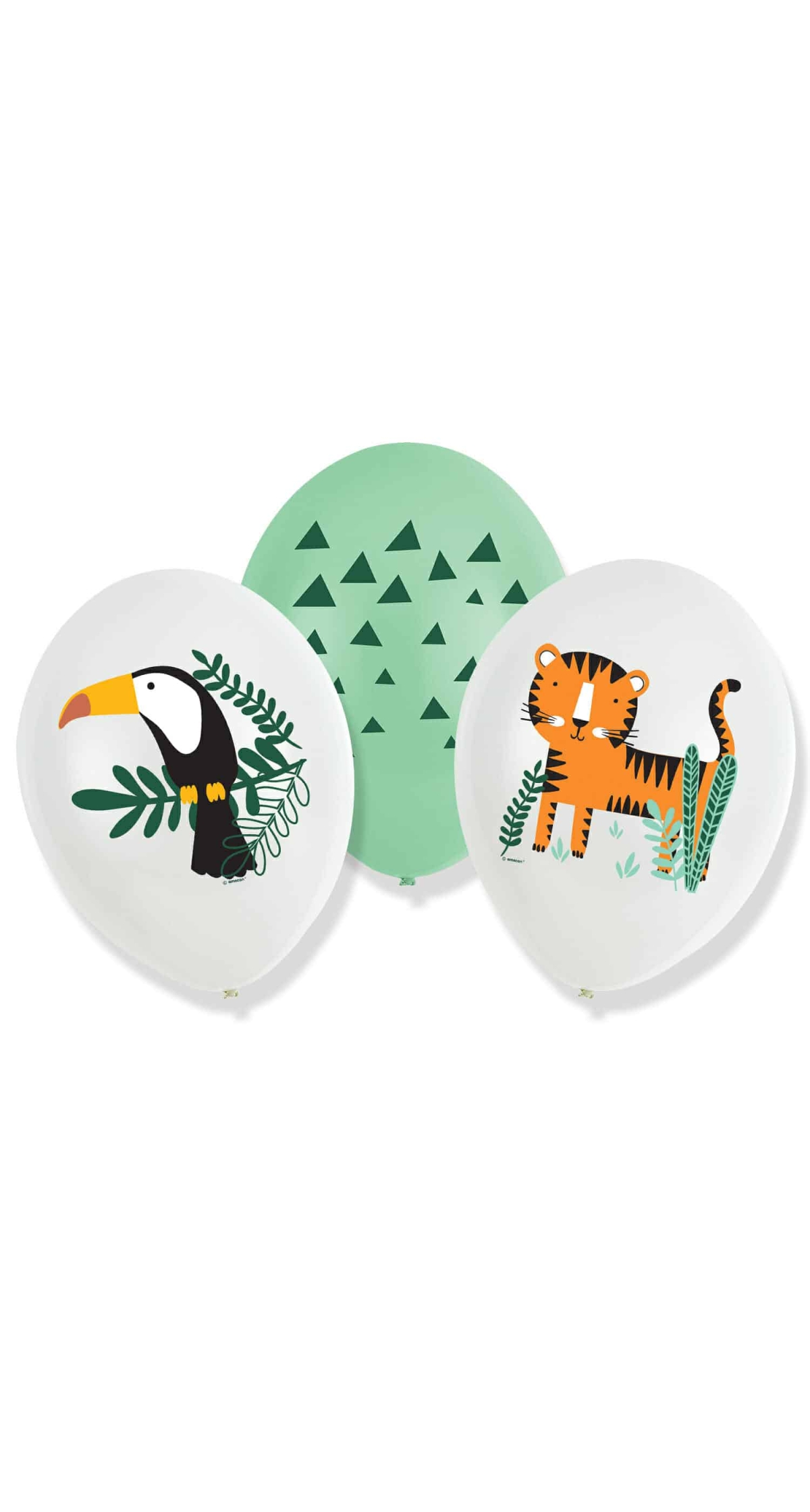 Get Wild Latex Balloons 27,5cm/11" - 6pk