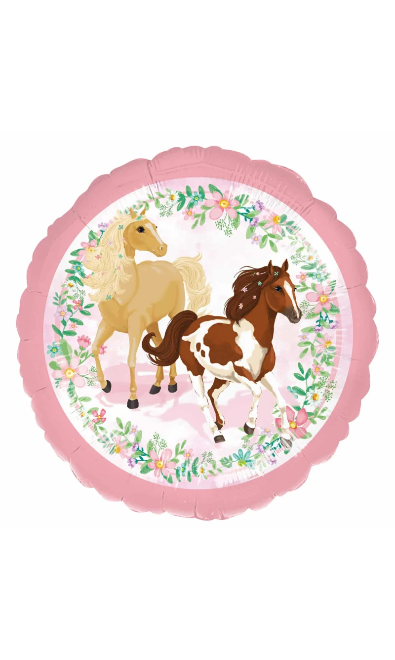 Beautiful Horses Foil Balloon - 43cm