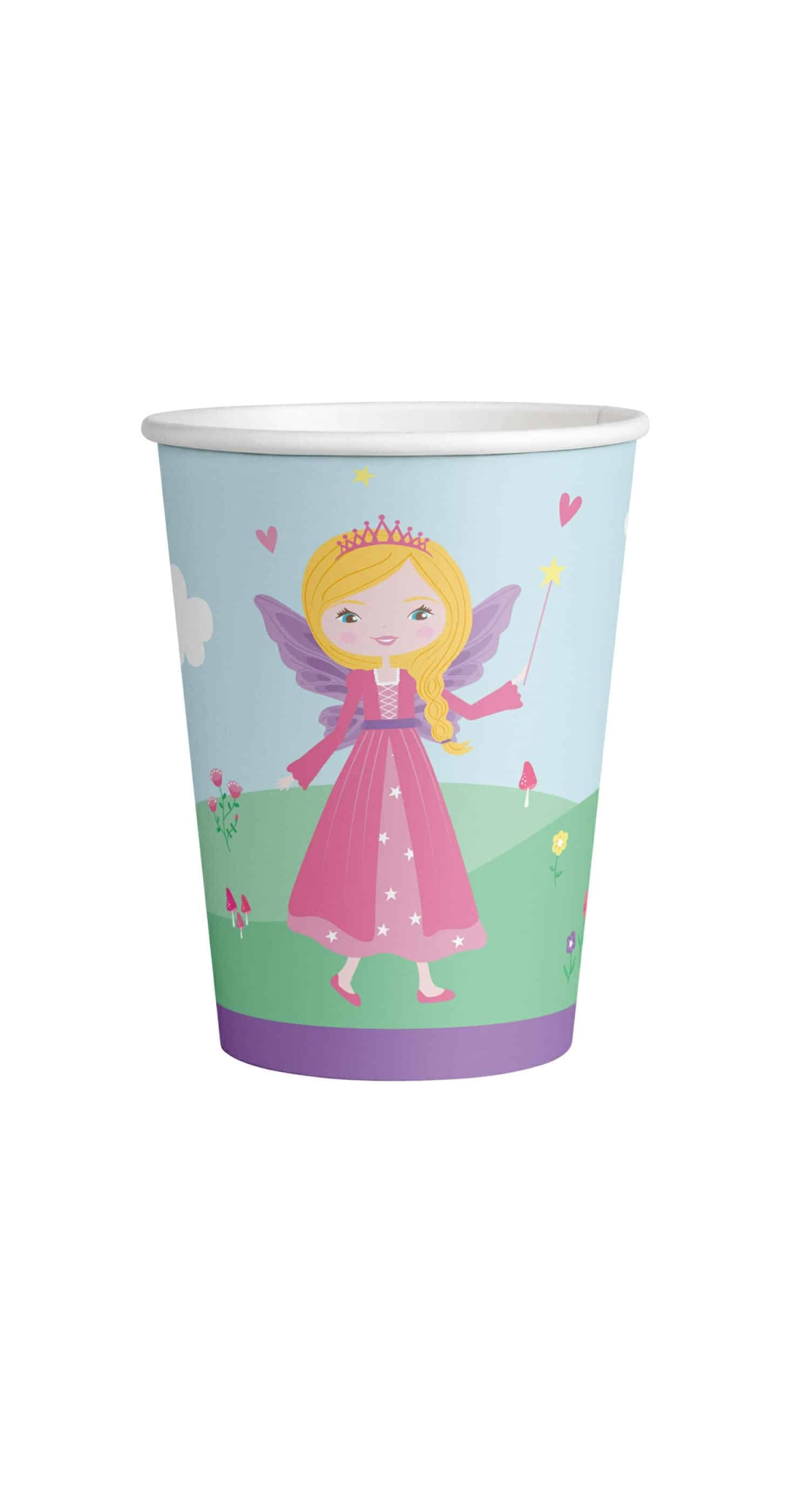 Princess Paper Cups 250ml - 8pk