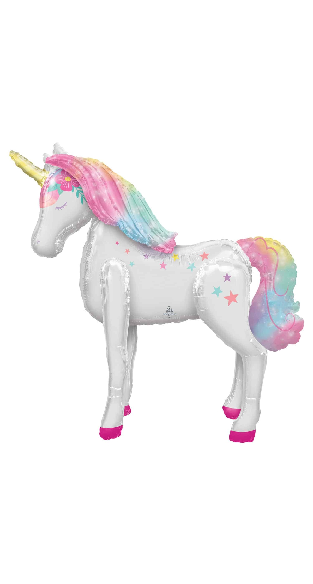Airwalker Enchanted Unicorn Foil Balloon - 106cm x 116cm