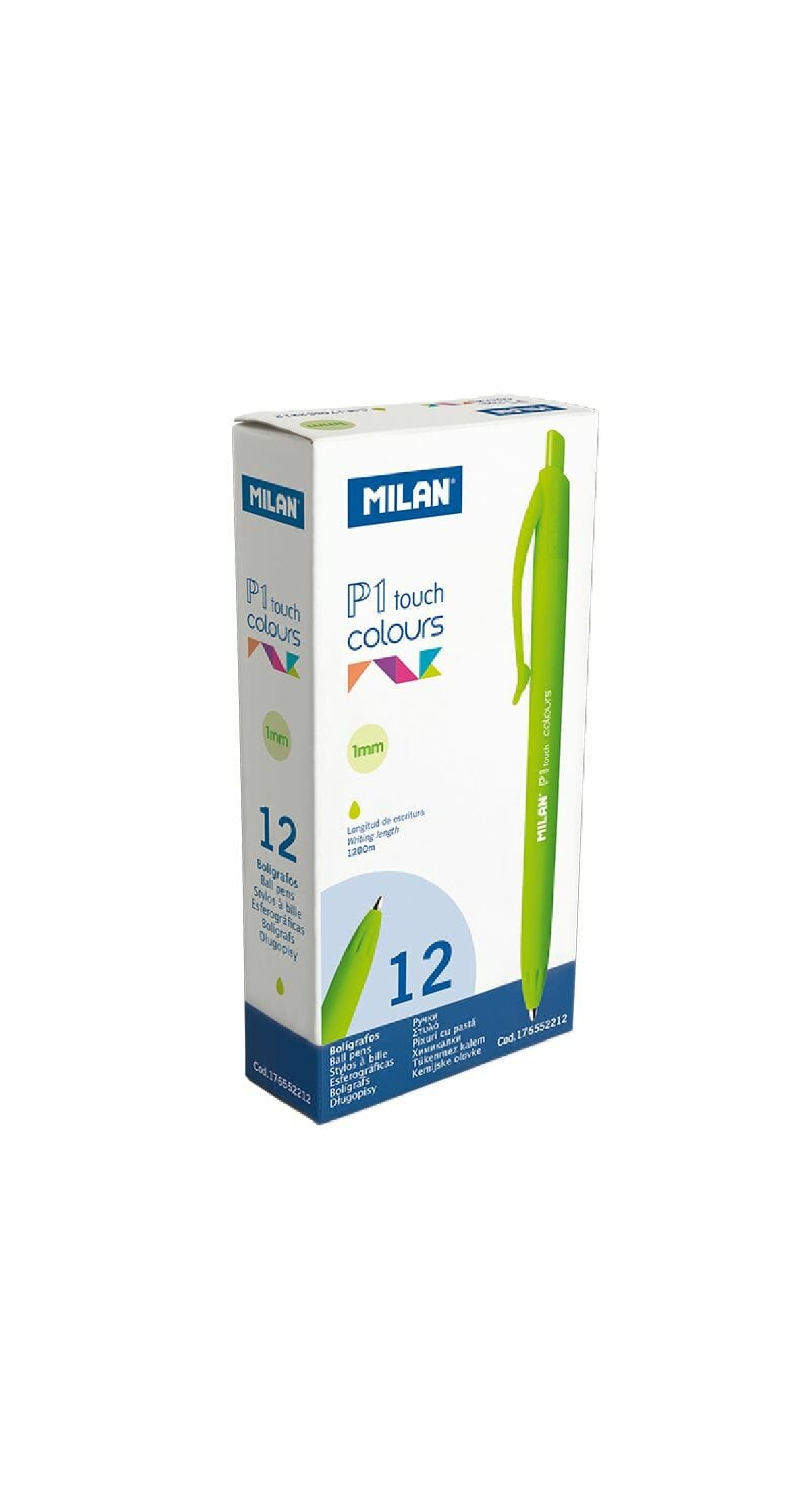 Green Ball Pens P1 Touch Coloured Pen
