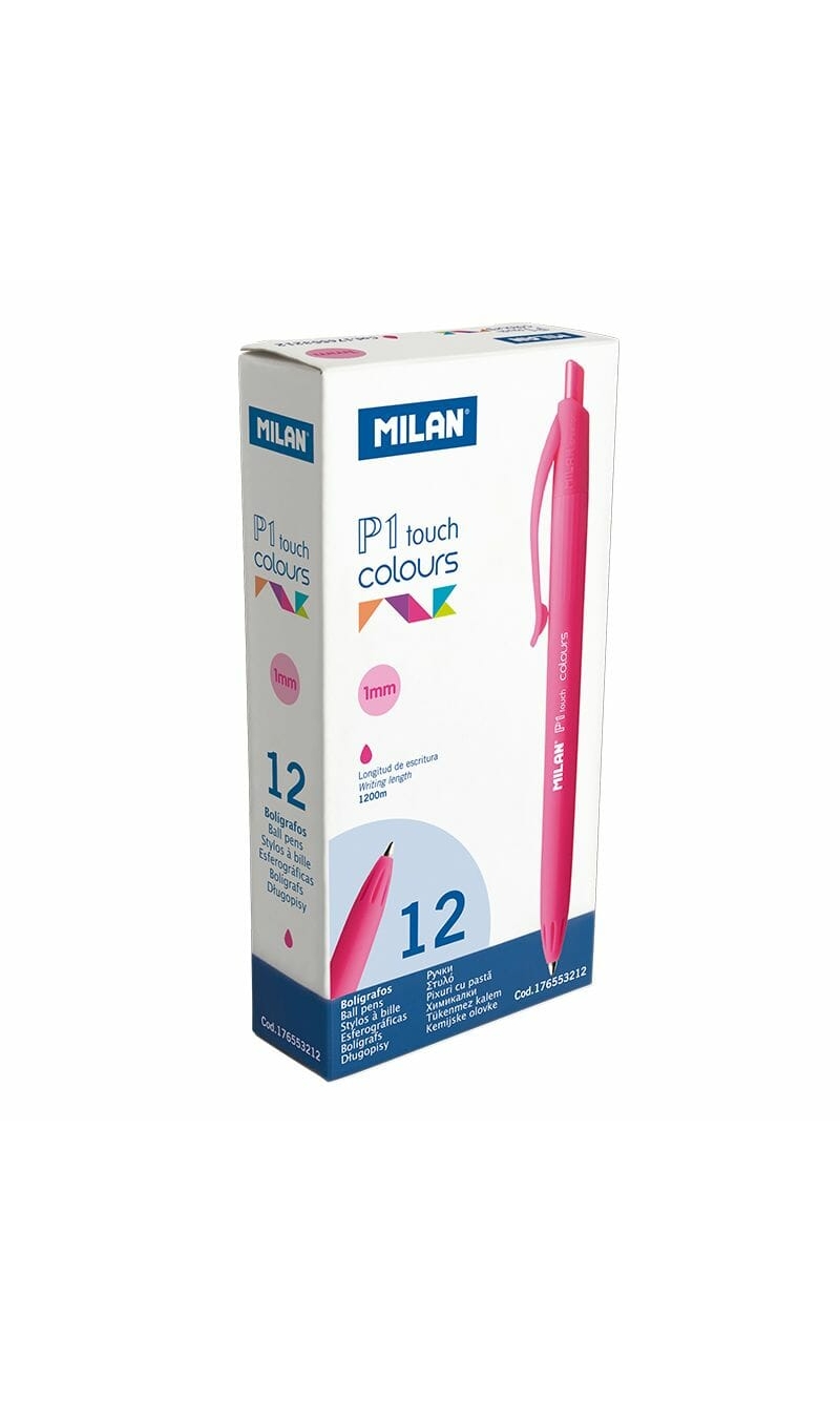 Pink Ball Pens P1 Touch Coloured Pen