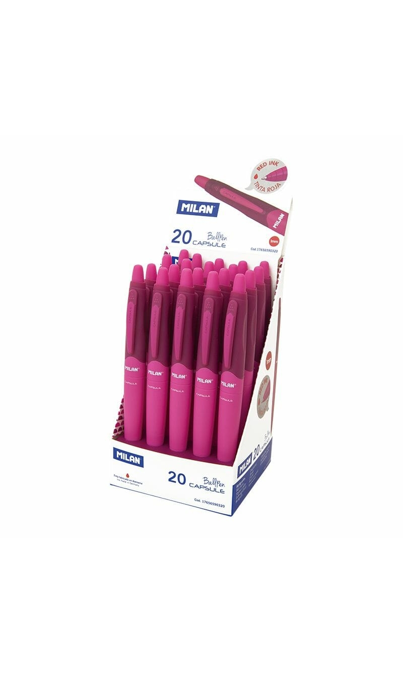 Capsule Pen Ball Pens Red