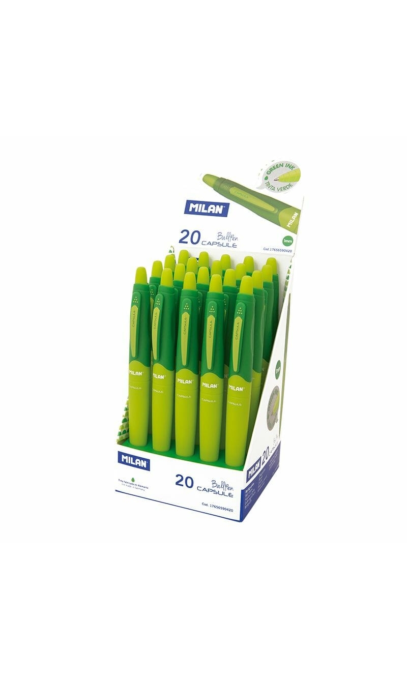Capsule Pen Ball Pens Green
