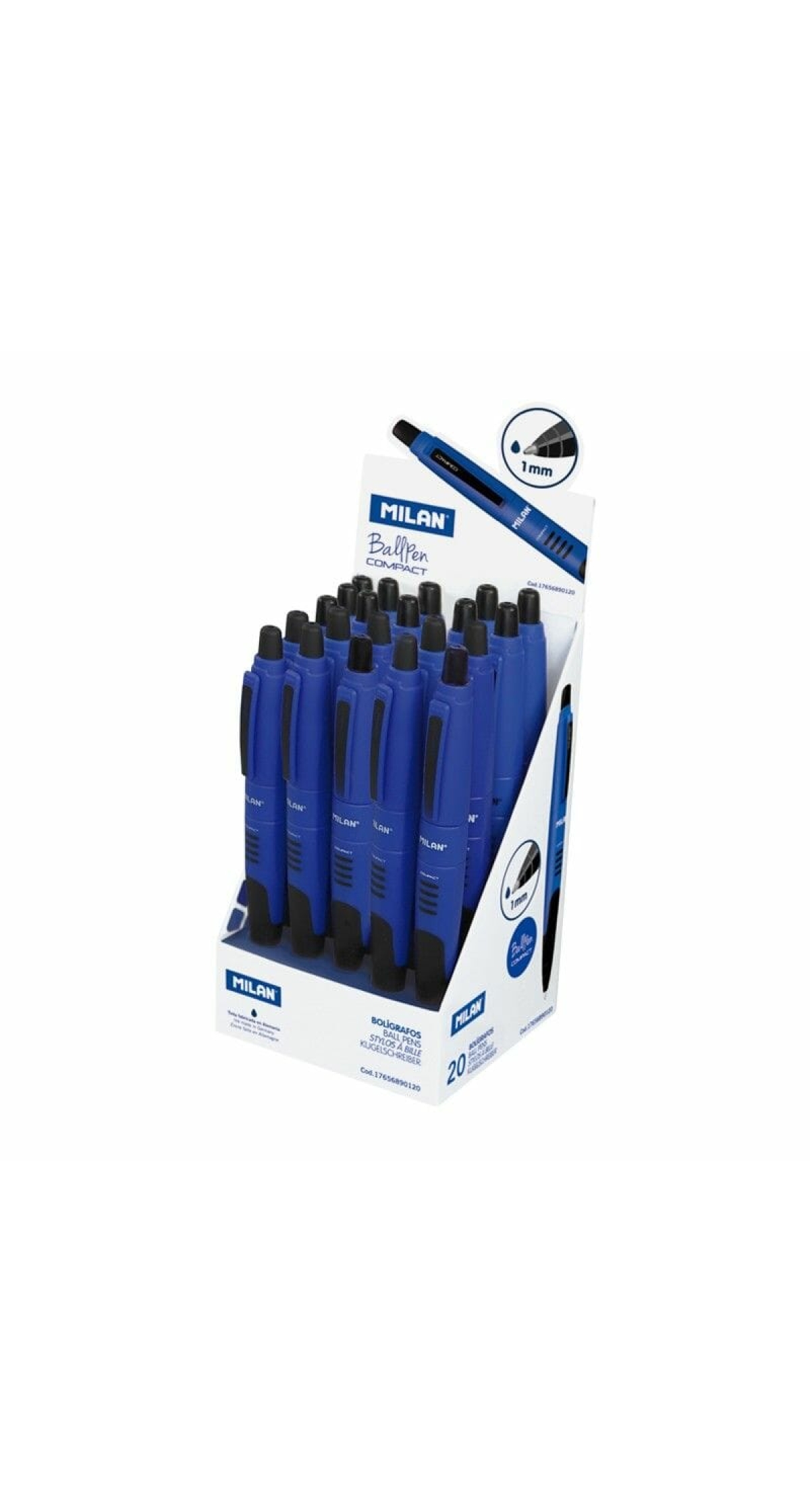 Blue Compact Pen
