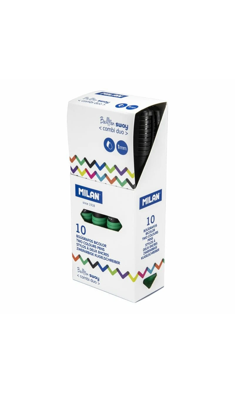 Sway Combi Duo Ball Pen Black - Green