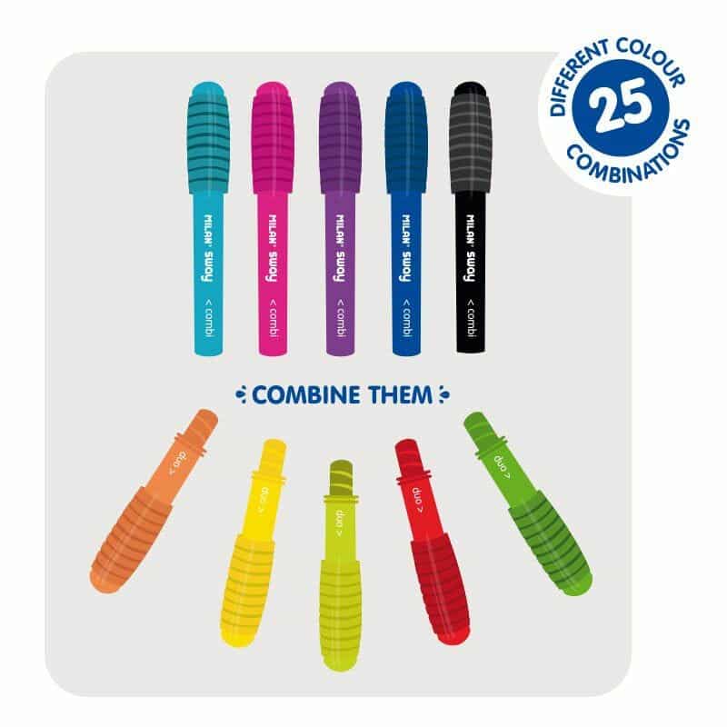 Sway Combi Duo Ball Pen Pink - Yellow