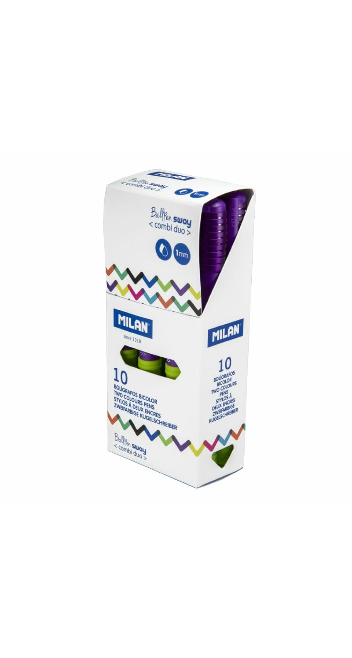 Sway Combi Duo Ball Pens Lilac - Light Green