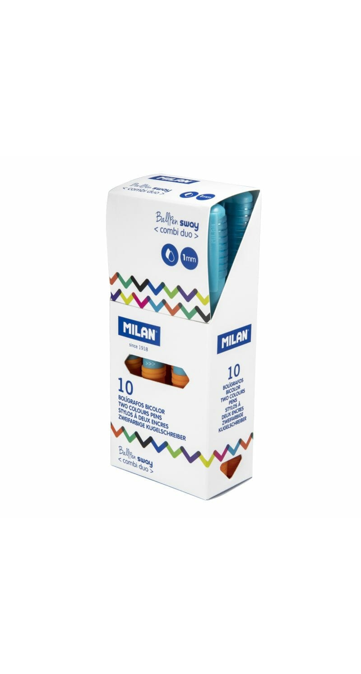 Sway Combi Duo Ball Pen Light Blue - Orange