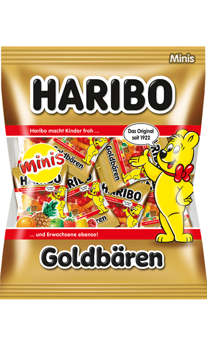 HARIBO Gold Bears Multipack - 21 mini packs