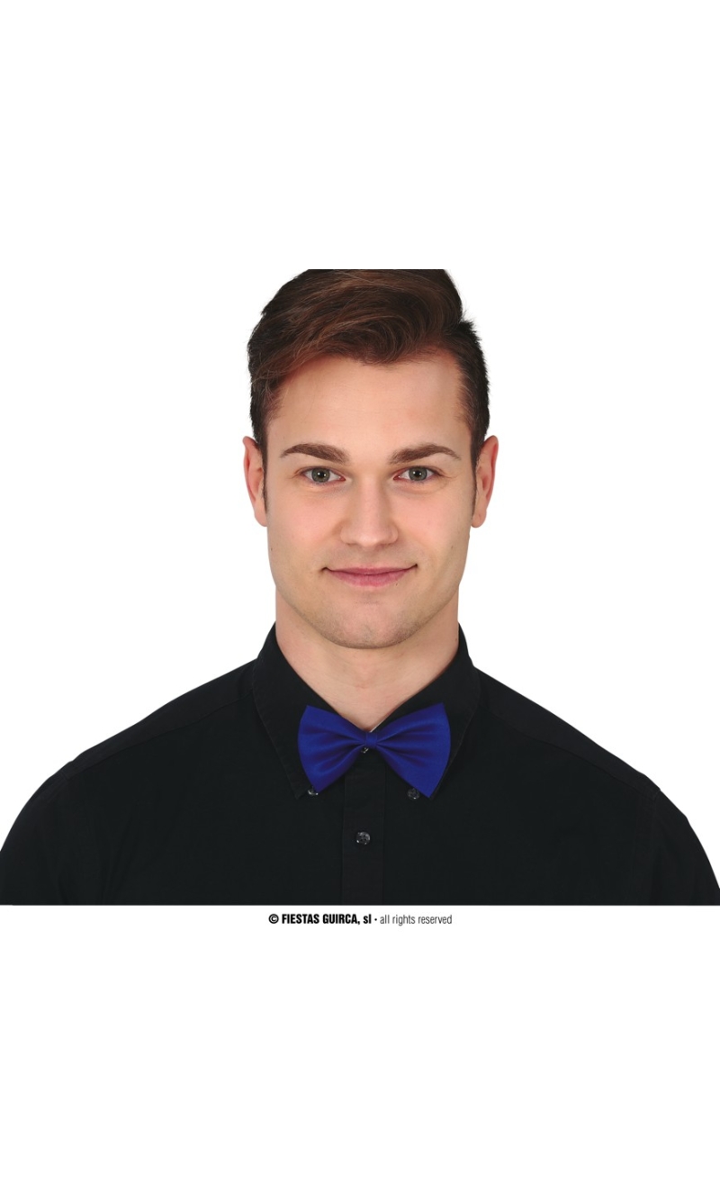 Blue Bow Tie 11cm