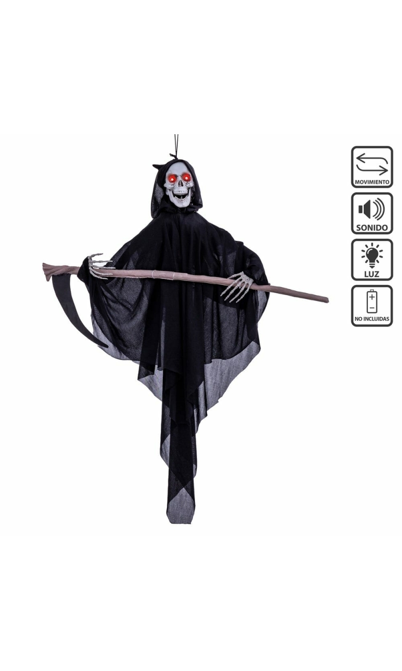 The Reaper Scythe with Sound Light & Movement (25x10x90cm)