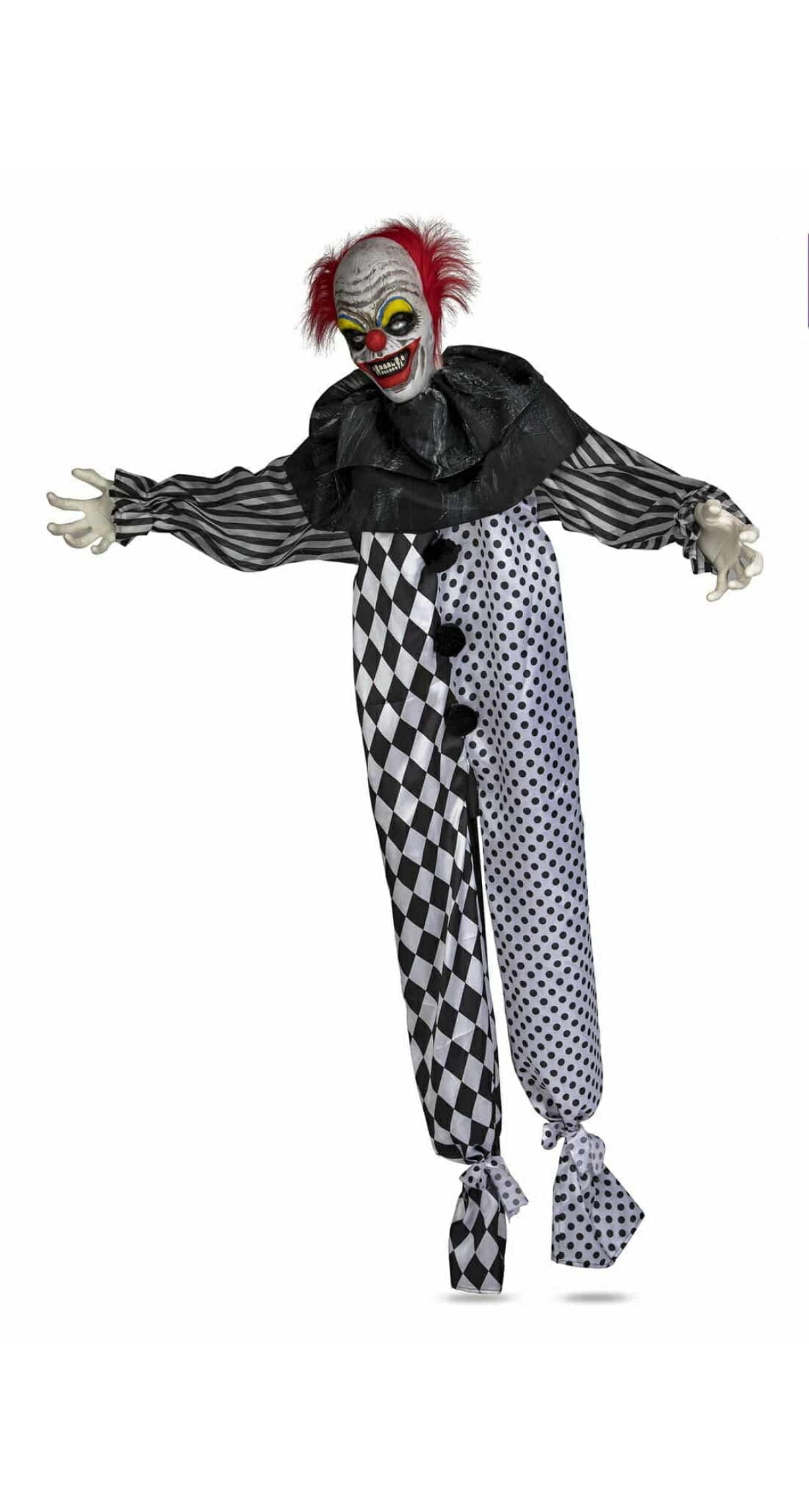 Killer Clown With Light, Sound & Movment 120x20x166 cm