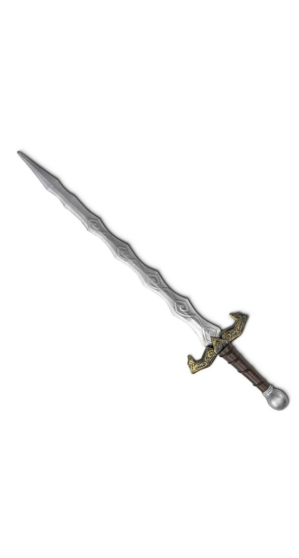 Medieval Sword With Skull Handle 81cm