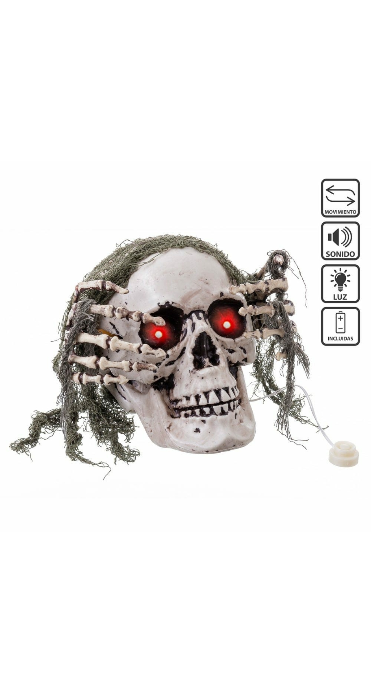Skull Eyes 23x22x16.5cm