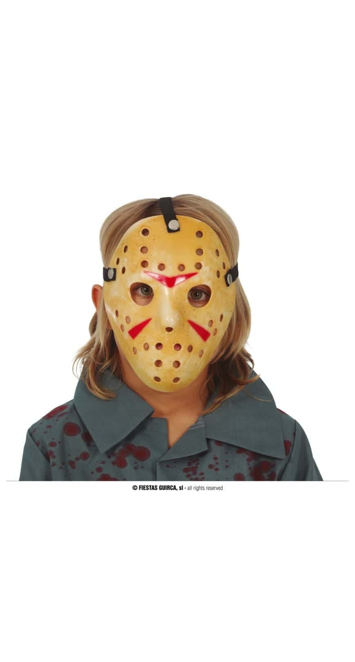 Hockey Jason PVC Mask - Adult One Size