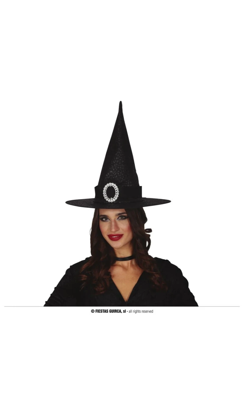 Black Witch Hat - Adult One Size