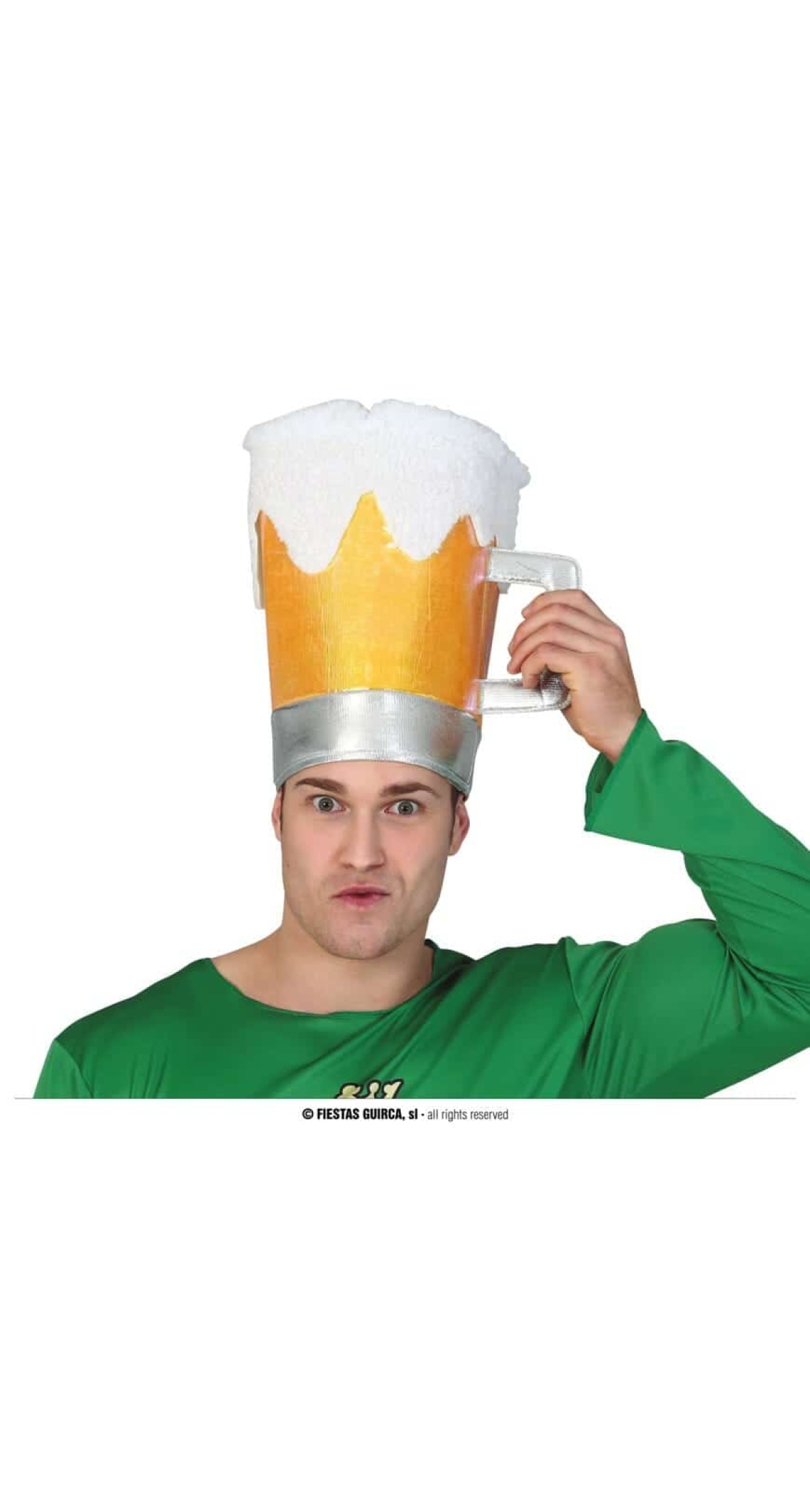 St Patrick's Beer Mug Hat - Adult One Size