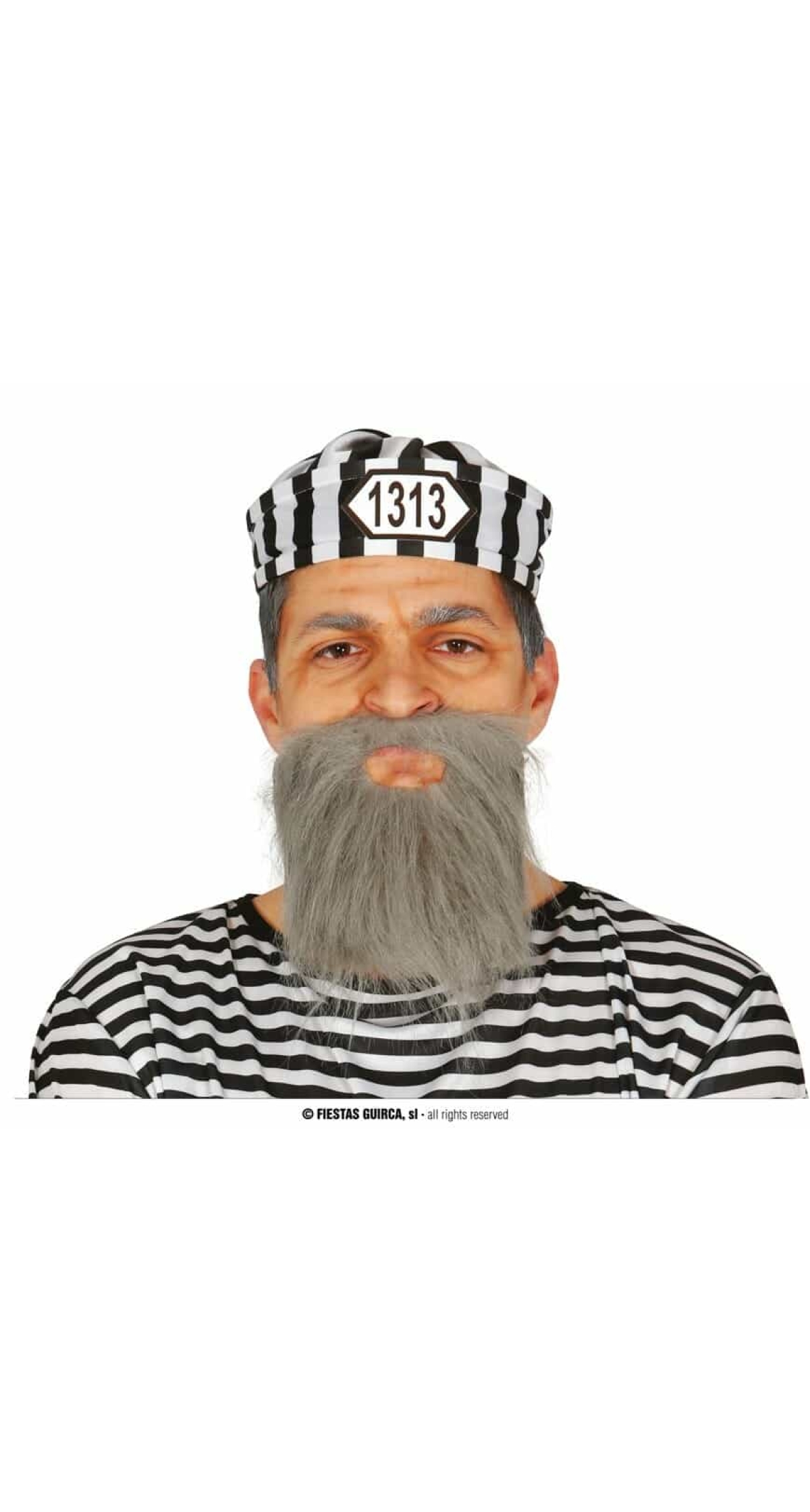 Prisoner Fabric Hat - Adult One Size