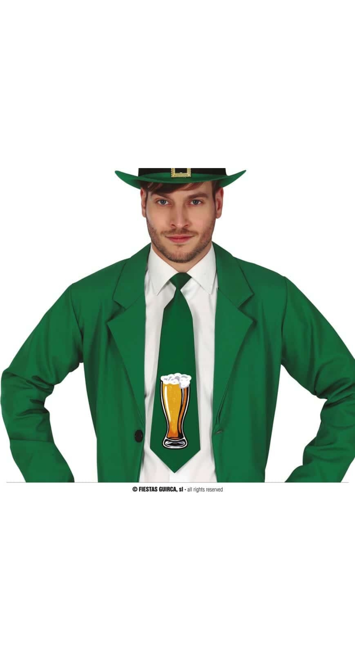 St Patrick's Beer Tie