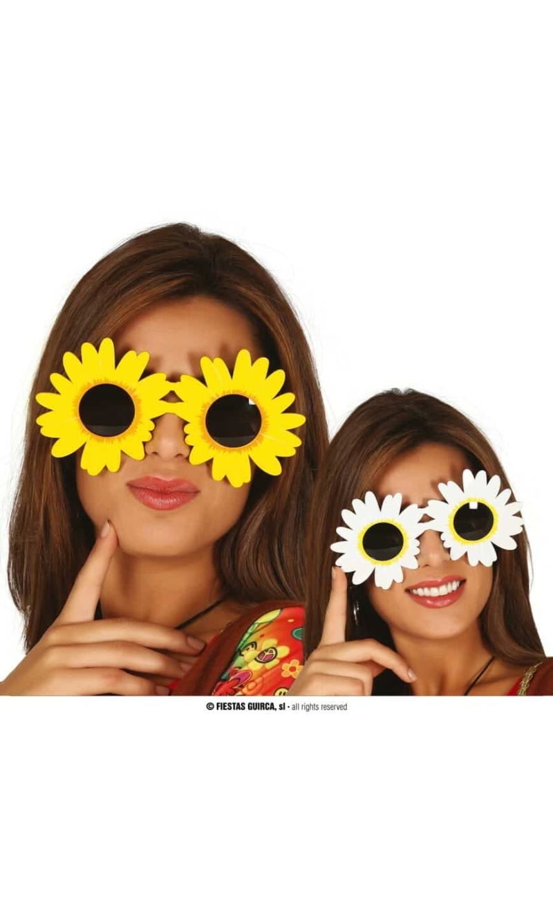 Hippie Assorted Daisies Glasses