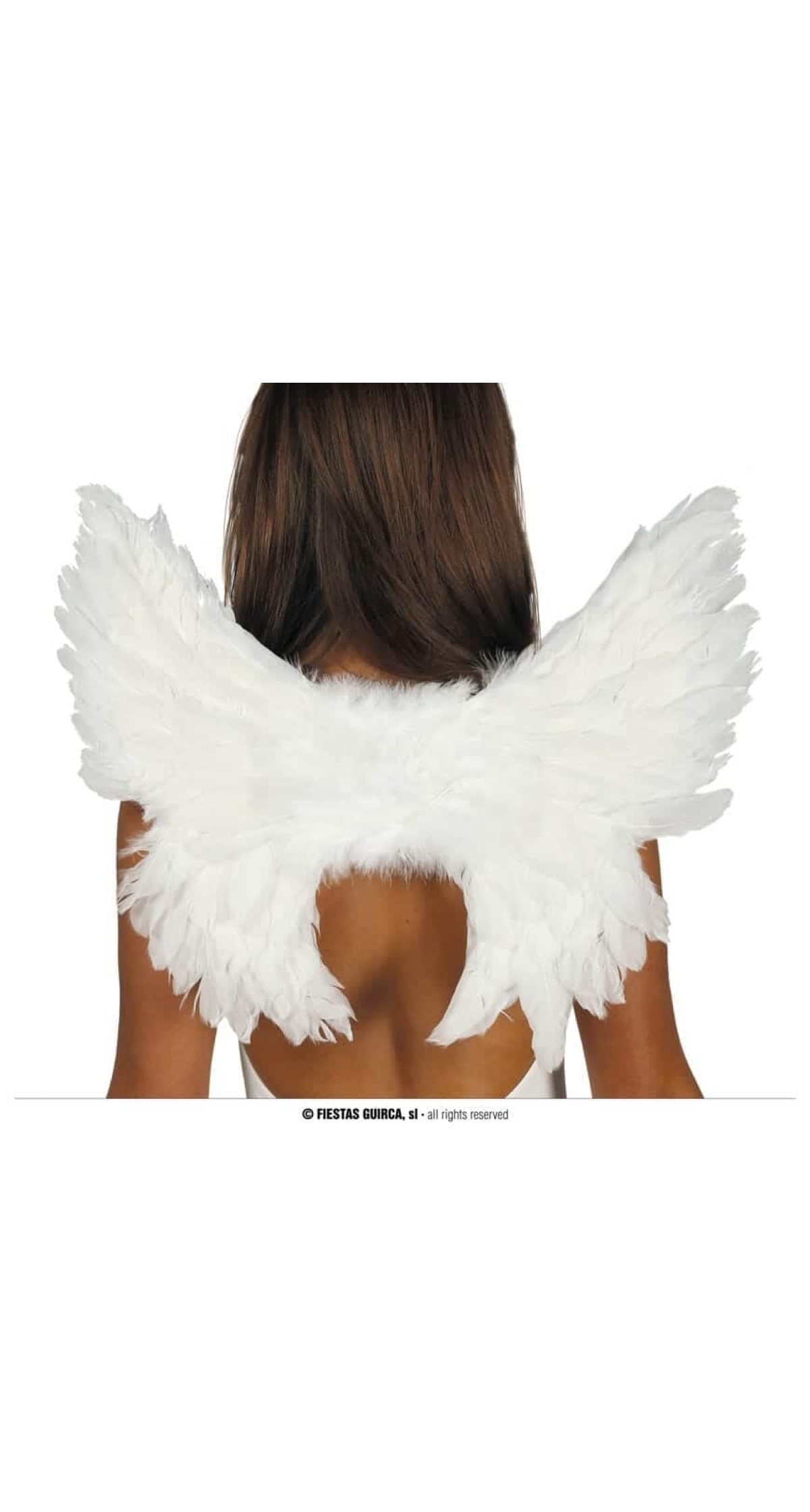 White Feather Wings - 50x45cm