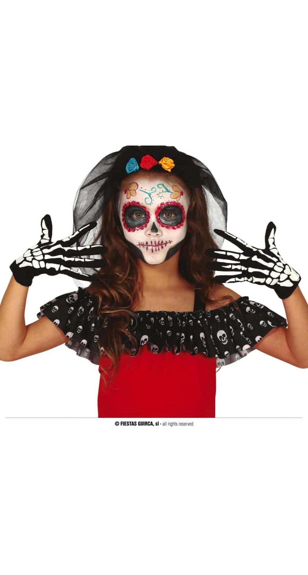 Children Skeleton Gloves