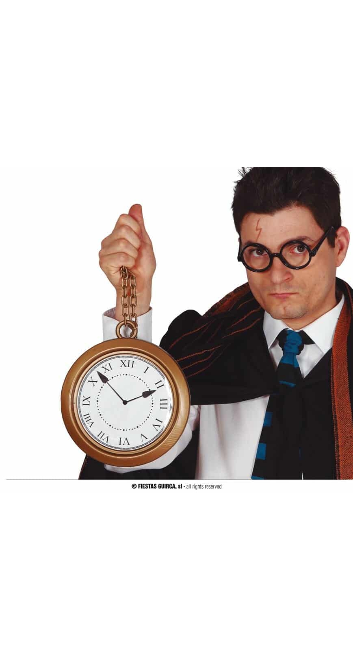 Giant Clock with Chain - 20cm