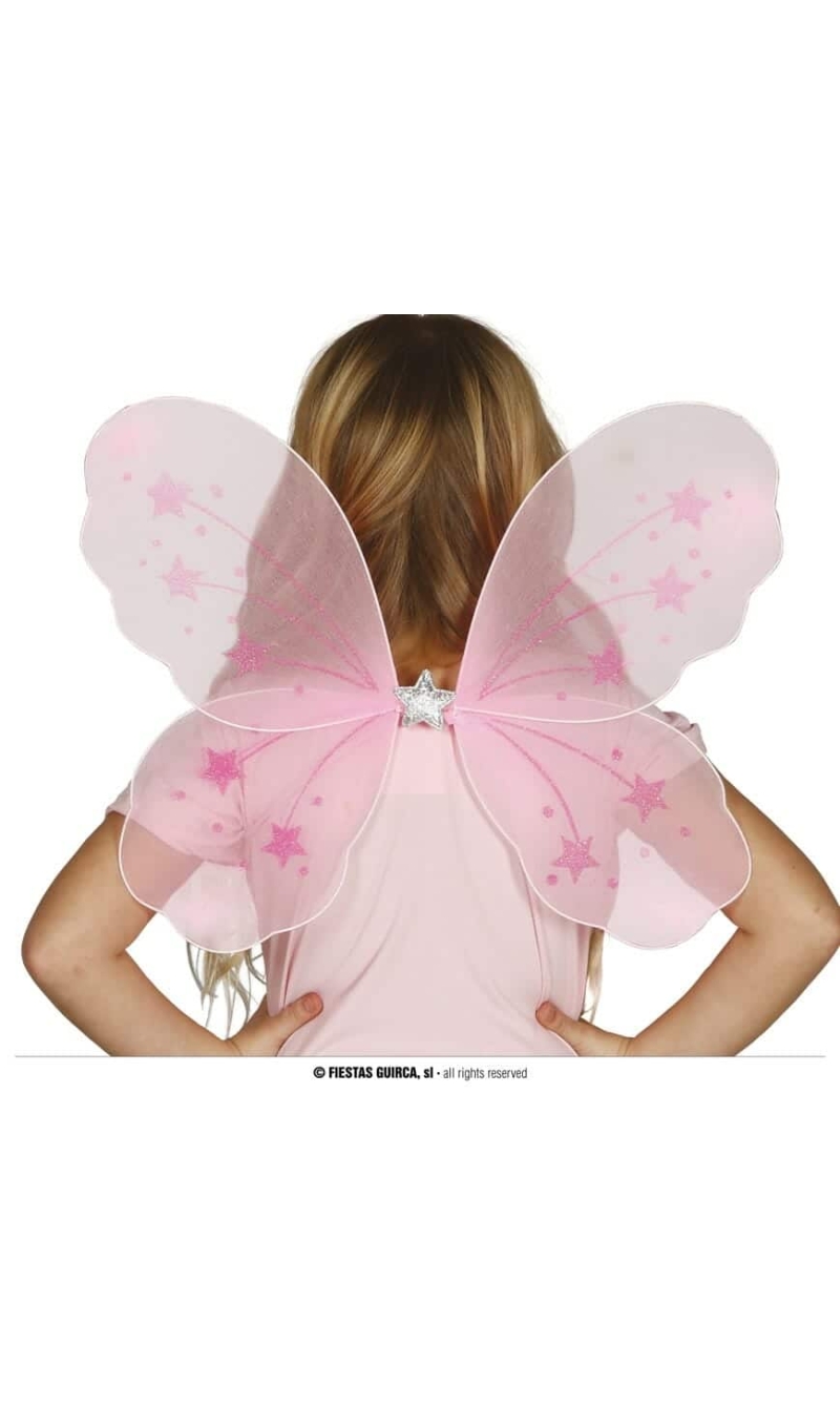 Pink Wings 40x34cm - Child One Size