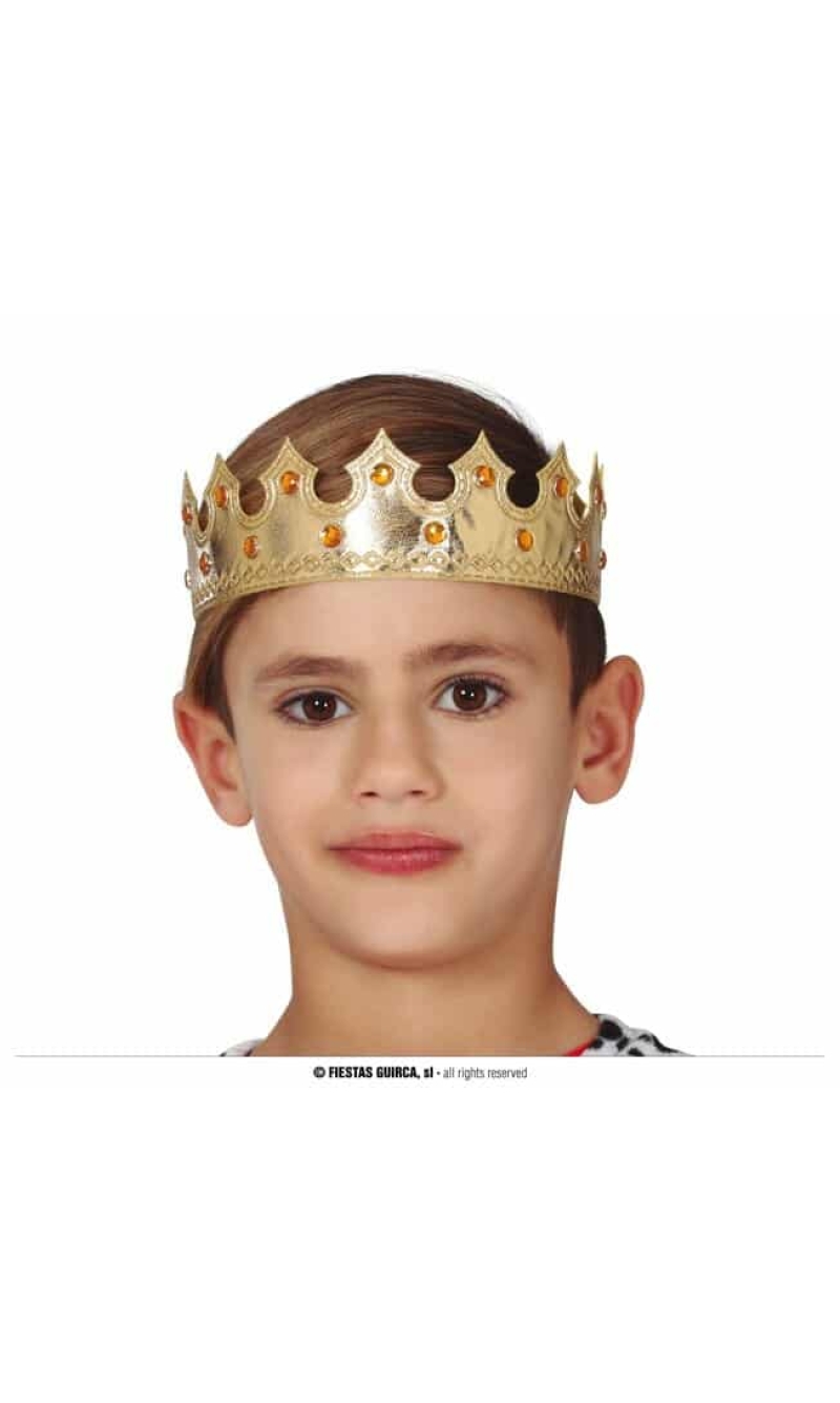 King Gold Crown - Child One Size