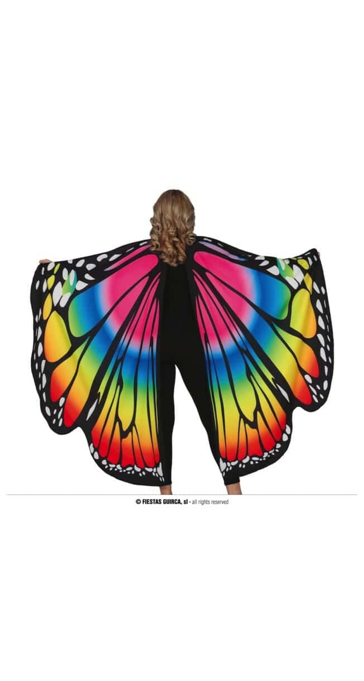 Multicolor Butterfly Wings - 160x130cm