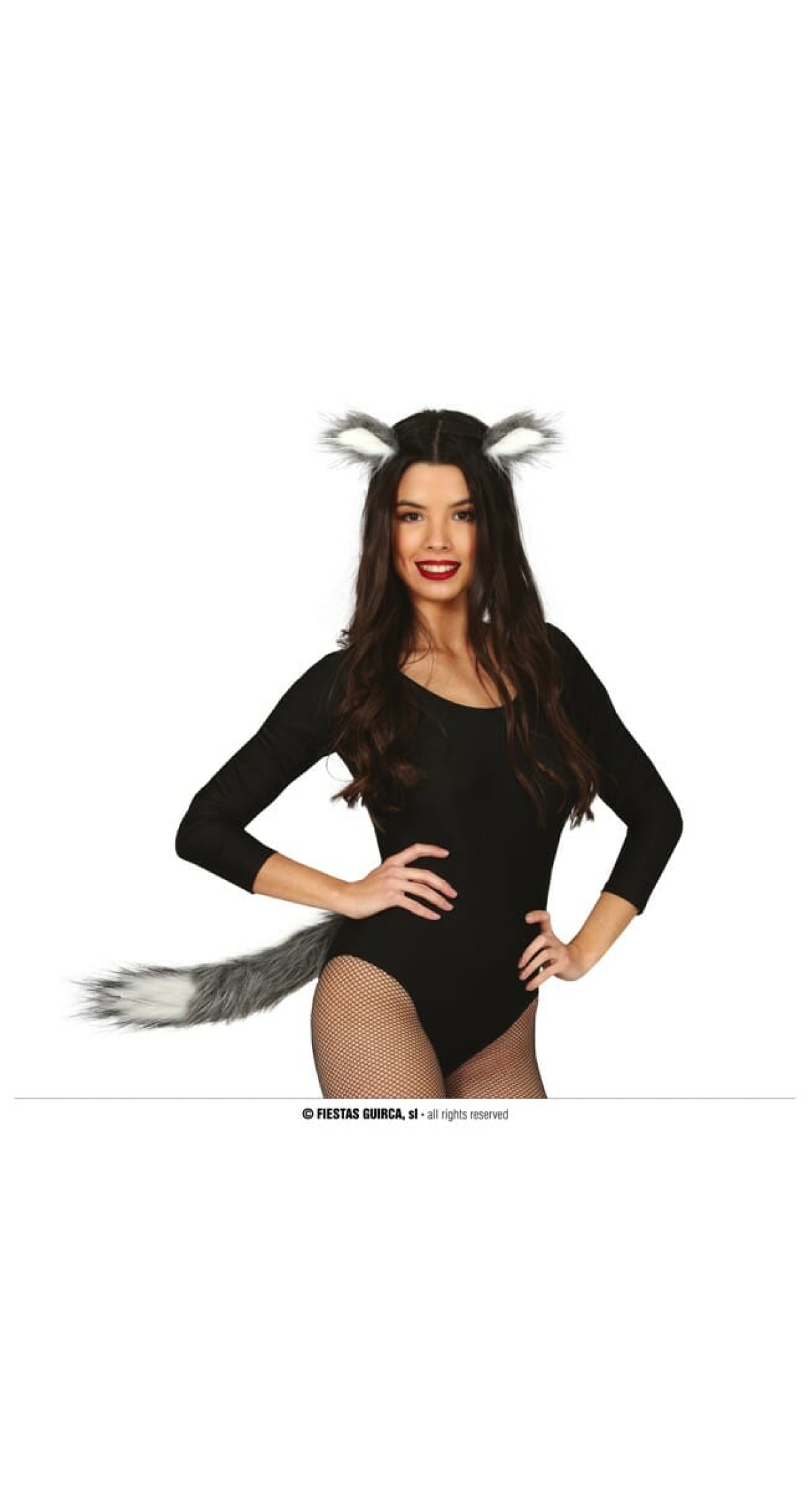 Gray Tail 40cm & Ears